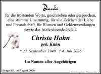 eine Anzeige
