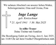 eine Anzeige