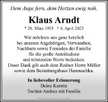 eine Anzeige