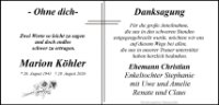 eine Anzeige